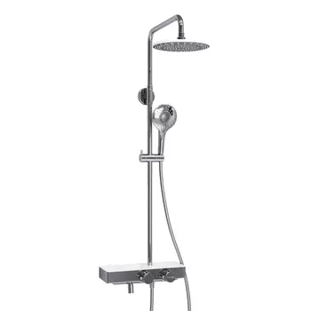 Душевая стойка Wasserkraft Aller A113.067.101.CH Thermo с термостатом, хром