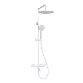 Душевая стойка Wasserkraft Mindel 8500 A188.257.155.WM Thermo с термостатом, белая