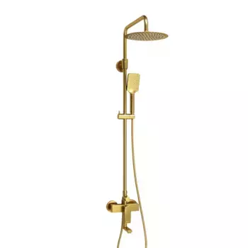 Душевая стойка Wasserkraft Aisch A155.259.201.BG золото