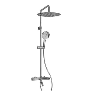 Душевая стойка Wasserkraft Berkel A188.116.101.010.CH Thermo с термостатом, хром