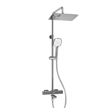 Душевая стойка Wasserkraft Aller A199.069.065.087.CH Thermo с термостатом, хром