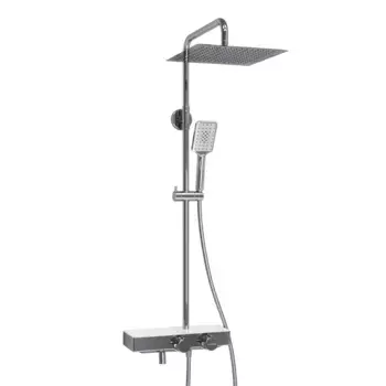 Душевая стойка Wasserkraft Aller A113.118.126.CH Thermo с термостатом, хром