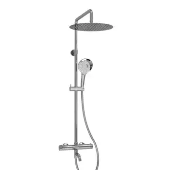 Душевая стойка Wasserkraft Berkel A188.116.101.087.CH Thermo с термостатом, хром