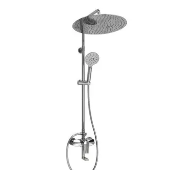 Душевая стойка Wasserkraft Lopau A166.117.127.010.CH хром