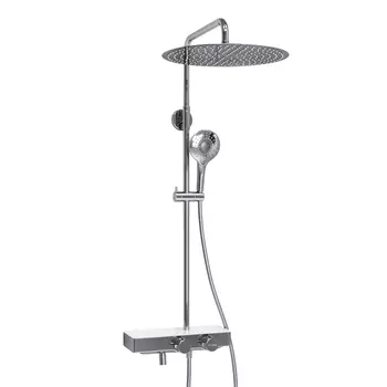 Душевая стойка Wasserkraft Aller A113.117.101.CH Thermo с термостатом, хром
