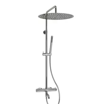 Душевая стойка Wasserkraft Berkel A188.117.137.010.CH Thermo с термостатом, хром