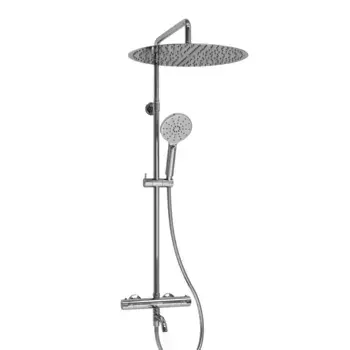 Душевая стойка Wasserkraft Berkel A188.117.127.087.CH Thermo с термостатом, хром