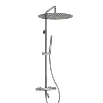 Душевая стойка Wasserkraft Berkel A188.117.137.087.CH Thermo с термостатом, хром