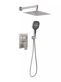 Душевая система встраиваемый Hansberge H6070NK Никель