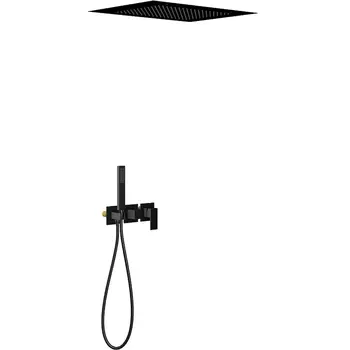 Душевая система встроенная Timo Selene черный