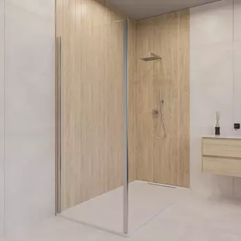 Душевая стенка RGW 120х190 352205512-11 хром, стекло прозрачное