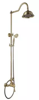 Душевая стойка Aksy Bagno Faenza Light (Fa410-2002-2001L bronze)