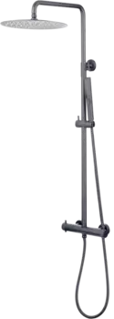 Душевая стойка Allen Brau Fantasy 5.11001-MG с термостатом графит