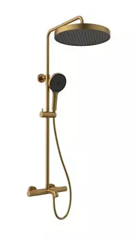 Душевая стойка AltroBagno Bilancia 030429 OrSp матовое золото