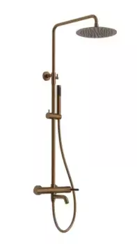 Душевая стойка AltroBagno Unione 030211 RaSp матовая медь