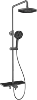 Душевая стойка AQUAme AQM8002G серая