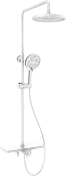 Душевая стойка AQUAme AQM8002W белая