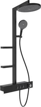 Душевая стойка AQUAme AQM8005B черная