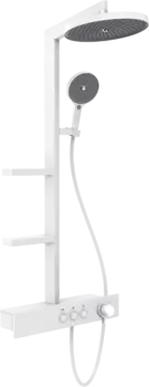 Душевая стойка AQUAme AQM8005W белая