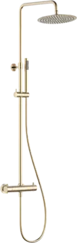 Душевая стойка AQUAme AQM8006BG шлифованное золото