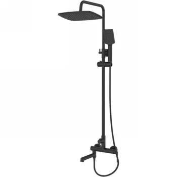 Душевая стойка BelBagno Acqua ACQUA-VSCM-NERO черный матовый