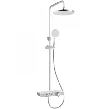 Душевая стойка Berges Morans с термостатом хром