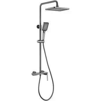 Душевая стойка Black&White Universell черная