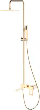 Душевая стойка Boheme Q золото глянцевое