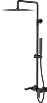 Душевая стойка Boheme Qubic 478-B matt black