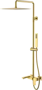 Душевая стойка Boheme Qubic 478-MG matt gold