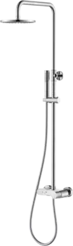 Душевая стойка Boheme Stick с ручкой Diamond, хром глянцевый