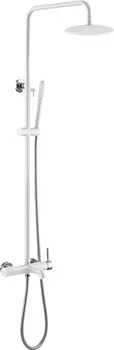 Душевая стойка Boheme Uno 468-WCR white chrome