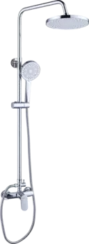 Душевая стойка BOND Circle B01-8100 хром