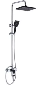 Душевая стойка Bronze de Luxe Element хром - черный