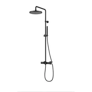 Душевая стойка Cezares Eco CD-T-NOP черный матовый