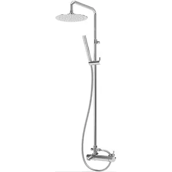 Душевая стойка Cezares хром сатинированный