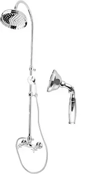 Душевая стойка Cezares Lord хром