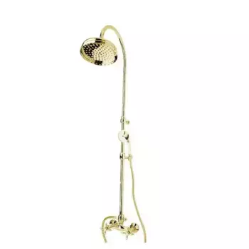 Душевая стойка Cezares Nostalgia золото