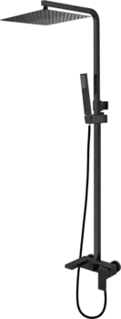 Душевая стойка D&K Bayern.Liszt черный матовый