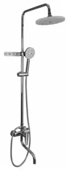 Душевая стойка Frap хром