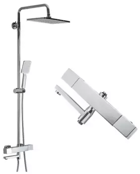 Душевая стойка Frap хром