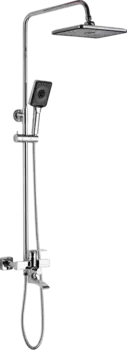 Душевая стойка Frap хром