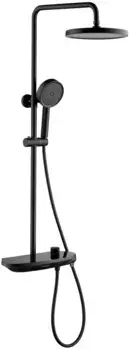 Душевая стойка Gappo черная матовая