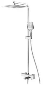 Душевая стойка Gappo хром