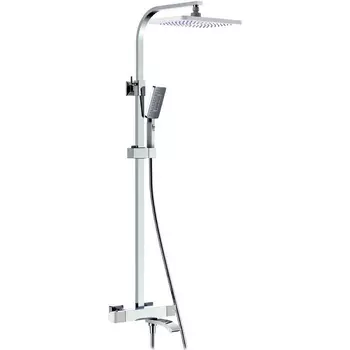 Душевая стойка Gappo с термостатом хром глянцевый