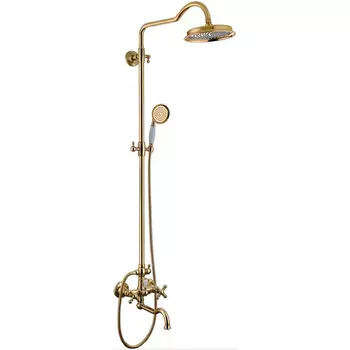 Душевая стойка Gappo золотая