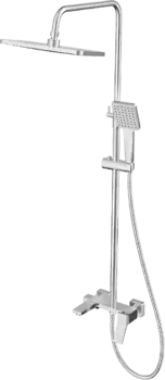 Душевая стойка Haiba HB24818 хром