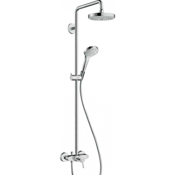 Душевая стойка Hansgrohe Croma Select S 180 2jet 27255400 с однорычажным смесителем