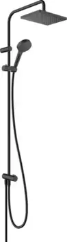 Душевая стойка Hansgrohe Vernis Shape Showerpipe 230 1jet Reno EcoSmart черный матовый