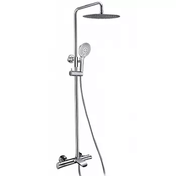 Душевая стойка Kaiser Nove хром с термостатом